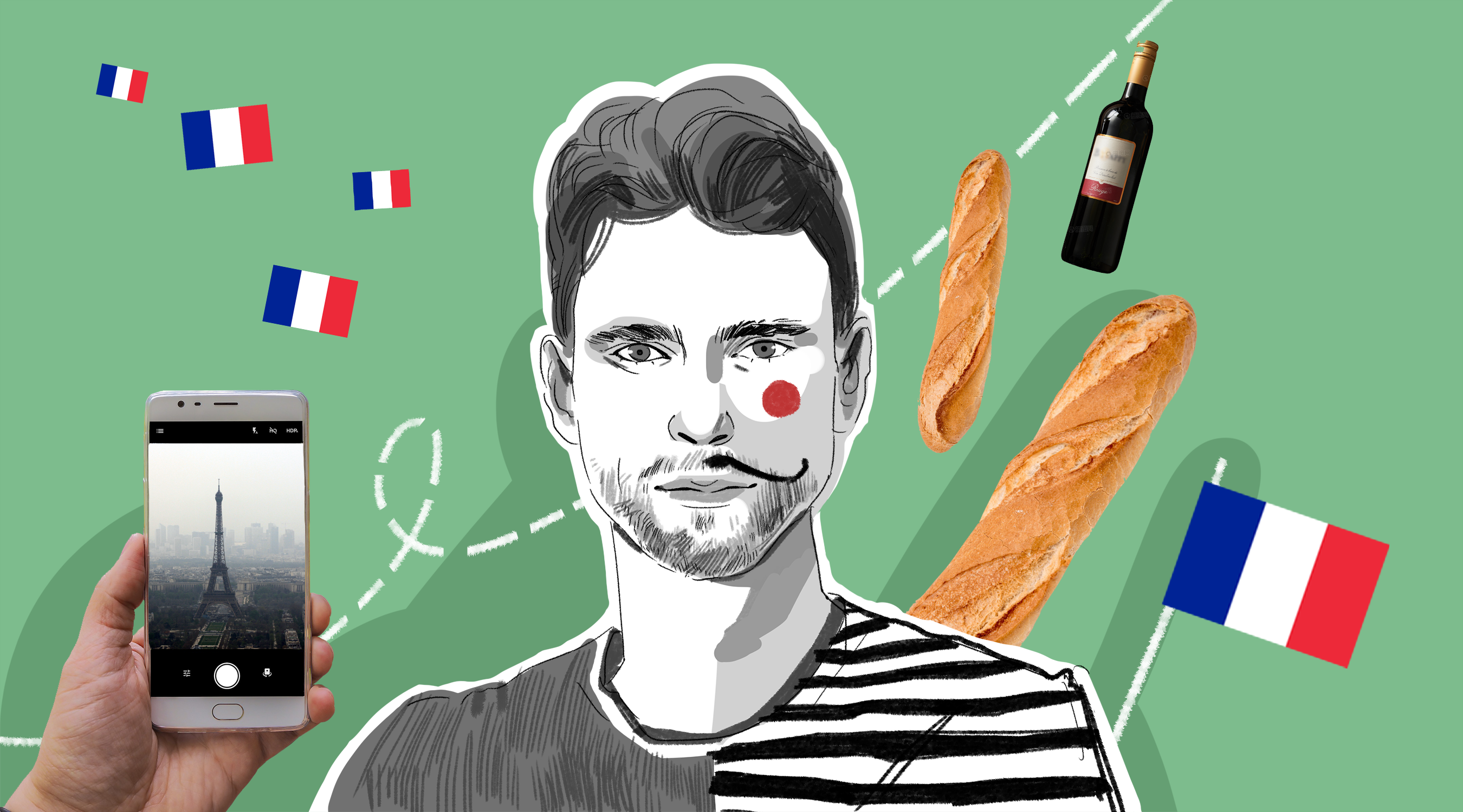 Хлеб, пакеты и шапочки для плавания: 5 неожиданных сходств между французами и русскими