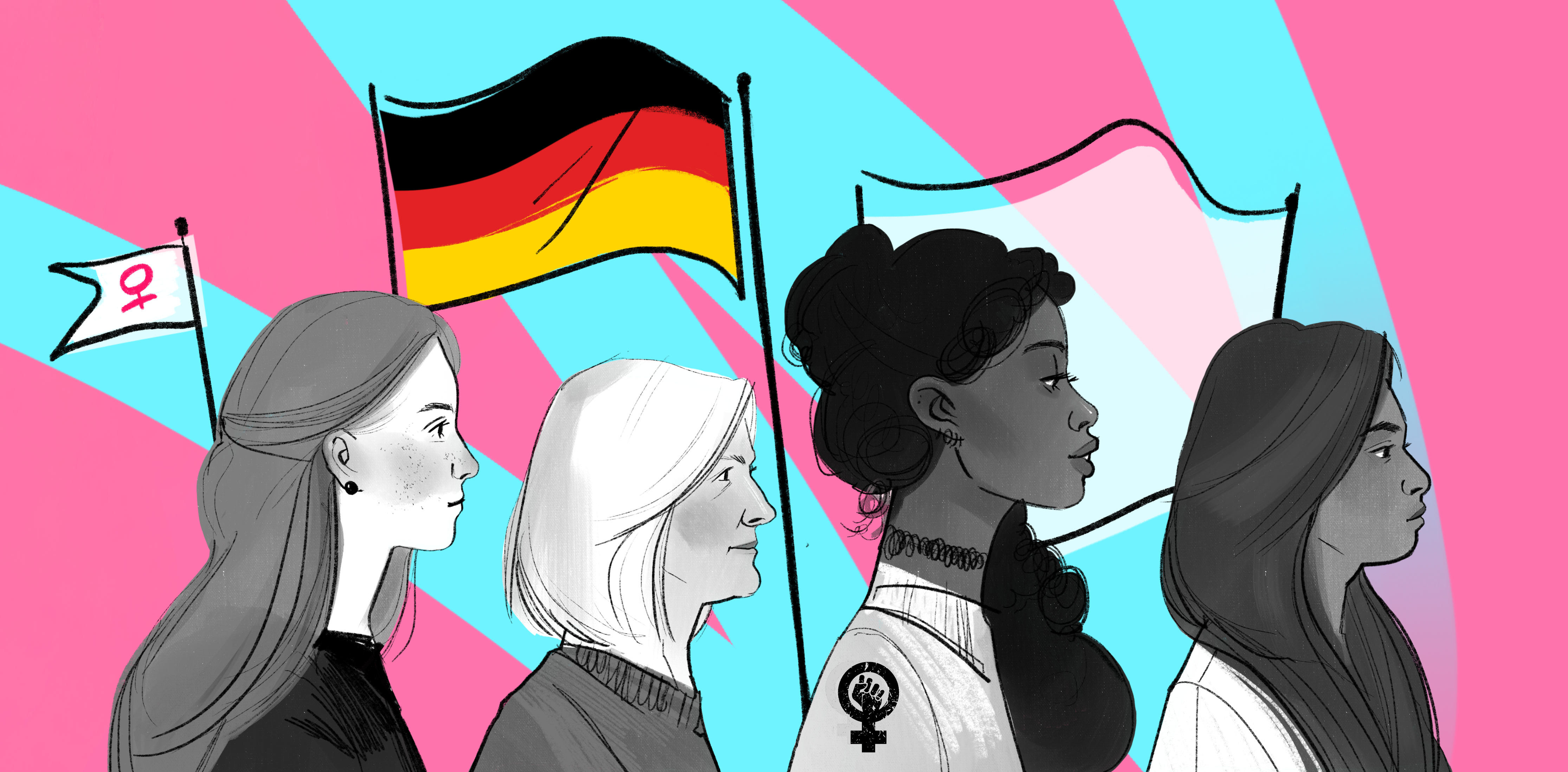 Der Respekt, stark, die Emanzipation: о феминизме на немецком